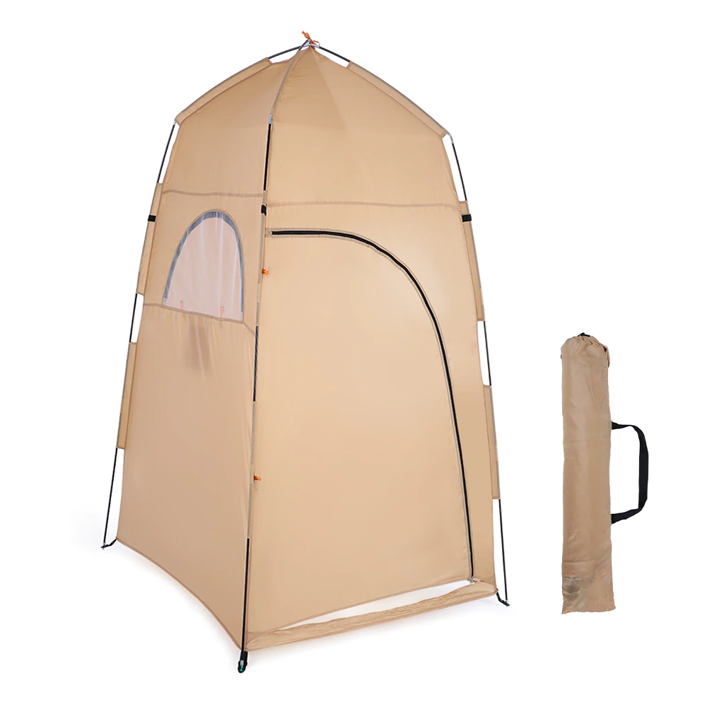 Cheap Goat Tents Portable Outdoor Camping Tent Shower Bath Changing Fitting Room Tent Shelter Camping Beach Privacy Toilet Camping Tent 2022   